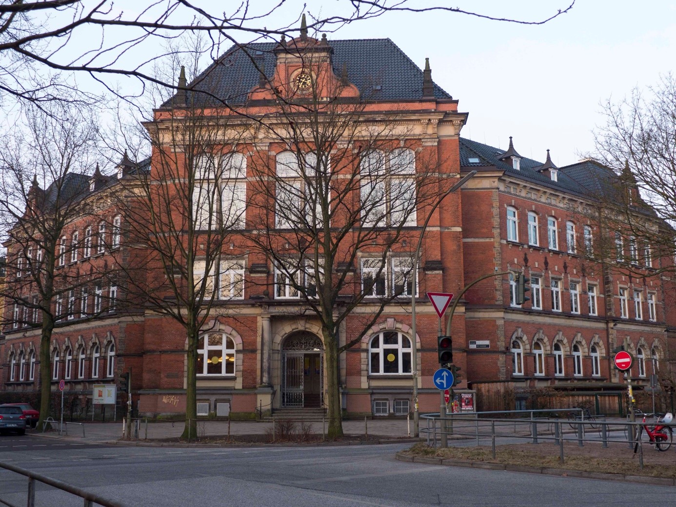 Die Rudolf-Steiner-Schule in Hamburg-Altona, eines der 256 Waldorfschulen in Deutschland, die ein Schutzkonzept entwickelt haben.
